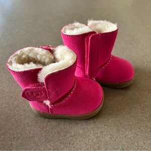 Pink Suede Baby Ugg Boots Size 0/1